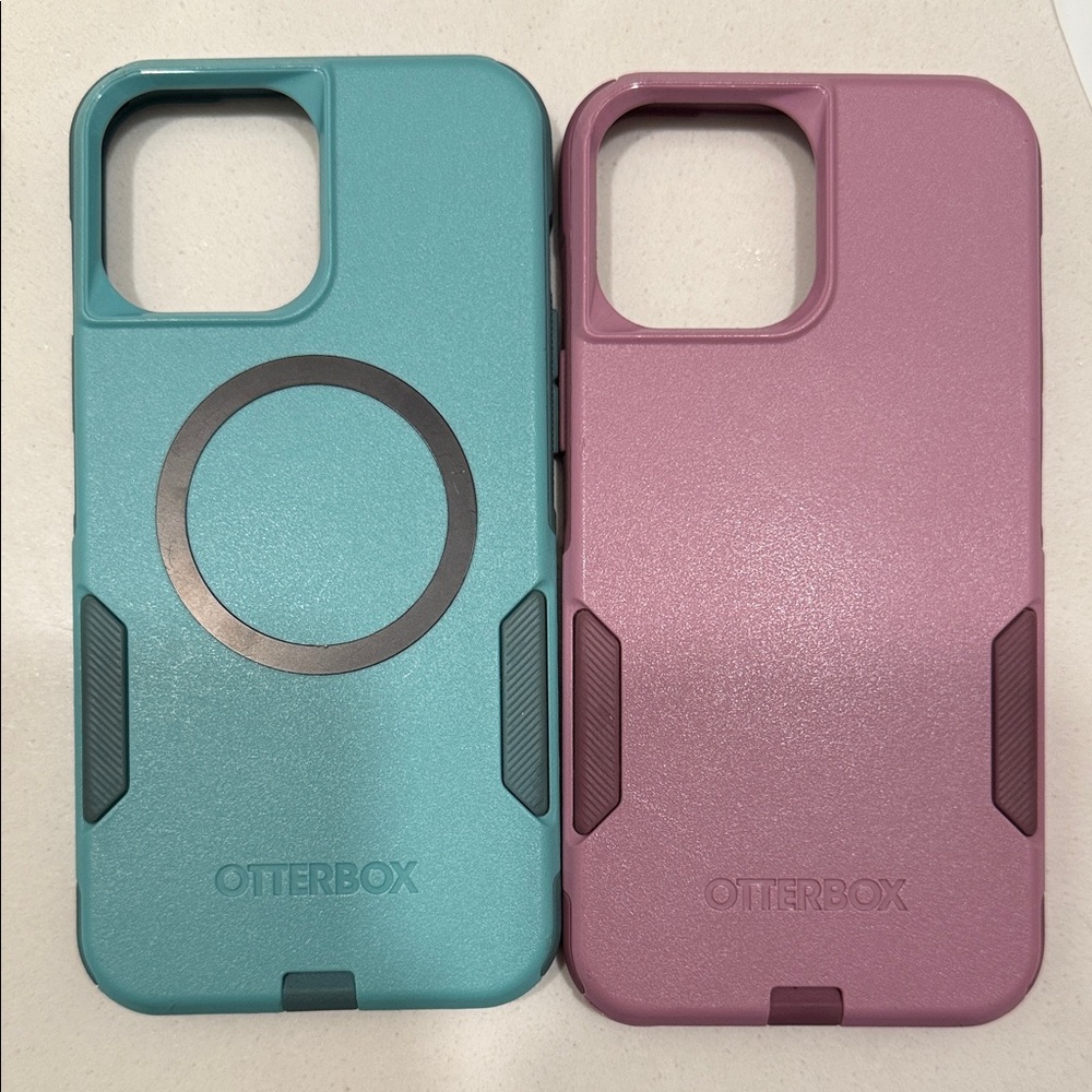 OtterBox MagSafe Compatible Cases - Teal and Pink